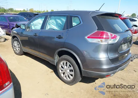2016 Nissan Rogue S из США, поврежденный, VIN KNMAT2MV2GP633646